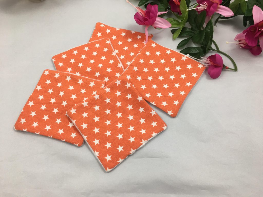 Lingettes orange étoiles 4